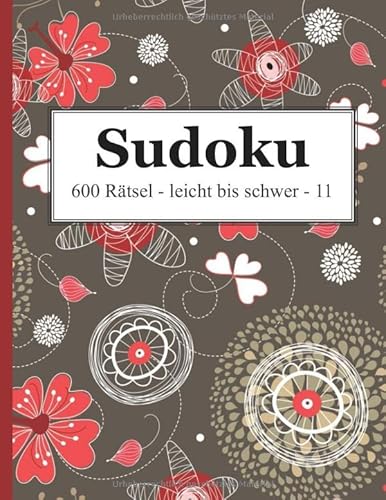 Sudoku - 600 Rätsel leicht bis schwer 11