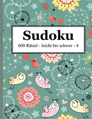 Sudoku - 600 Rätsel leicht bis schwer 4 von udv