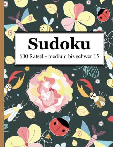 Sudoku - 600 Rätsel medium bis schwer 15 von udv
