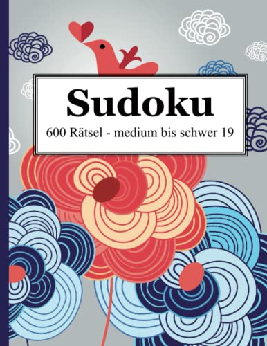 Sudoku - 600 Rätsel medium bis schwer 19