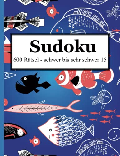 Sudoku - 600 Rätsel schwer bis sehr schwer 15 von udv
