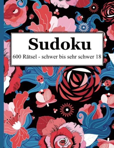 Sudoku - 600 Rätsel schwer bis sehr schwer 18