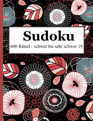 Sudoku - 600 Rätsel schwer bis sehr schwer 19