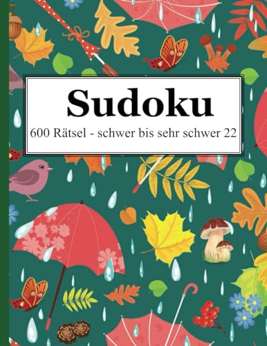 Sudoku - 600 Rätsel schwer bis sehr schwer 22 von udv