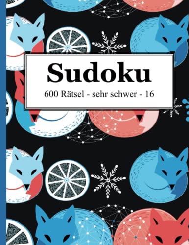 Sudoku - 600 Rätsel sehr schwer 16 von udv