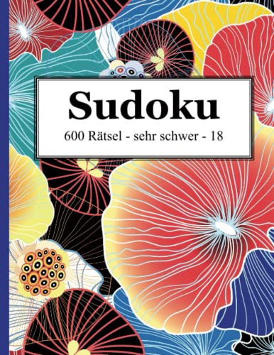 Sudoku - 600 Rätsel sehr schwer 18 von udv