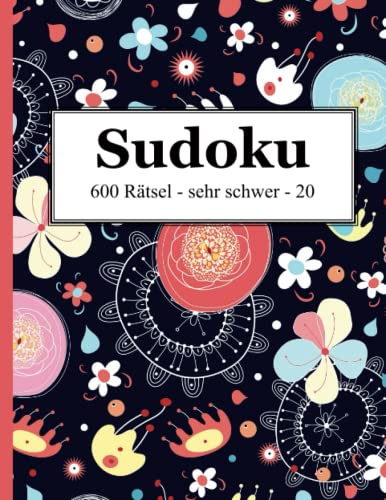 Sudoku - 600 Rätsel sehr schwer 20