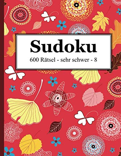 Sudoku - 600 Rätsel sehr schwer 8 von udv