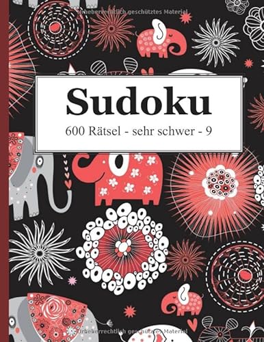 Sudoku - 600 Rätsel sehr schwer 9