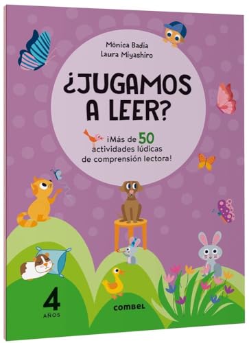 ¿Jugamos a leer? ¡Más de 50 actividades lúdicas de comprensión lectora! 4 años von Combel Editorial