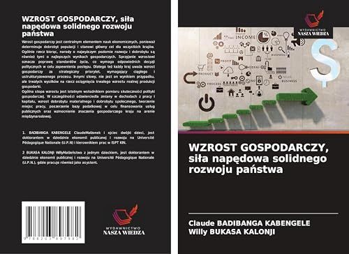 WZROST GOSPODARCZY, si¿a nap¿dowa solidnego rozwoju pa¿stwa: DE von Wydawnictwo Nasza Wiedza