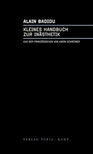 Kleines Handbuch zur Inästhetik Kleines Handbuch zur Inästhetik