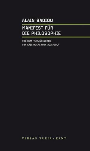 Manifest für die Philosophie Manifest für die Philosophie