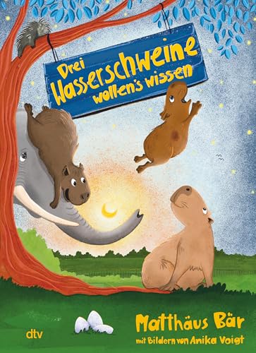 Drei Wasserschweine wollen's wissen: Lustiges Tier-Abenteuer zum Vorlesen ab 6 Jahren (Die Wasserschwein-Reihe, Band 2) von dtv Verlagsgesellschaft mbH & Co. KG