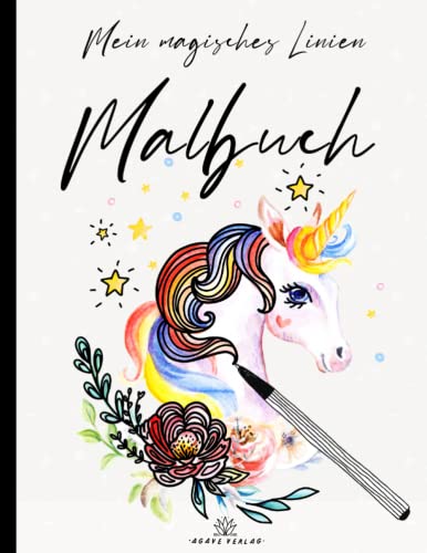 Mein magisches Linien-Malbuch - für Kinder & Teenager: Die Farben sind da, du malst die Linien! Erschaffe zauberhafte Wesen & fantasievolle Muster aus ... (Meine magischen Linien-Malbücher, Band 2)
