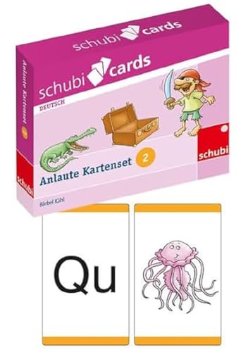 Schubicards Anlaute Kartenset 2 (Schubicards Deutsch) von SCHUBI Lernmedien