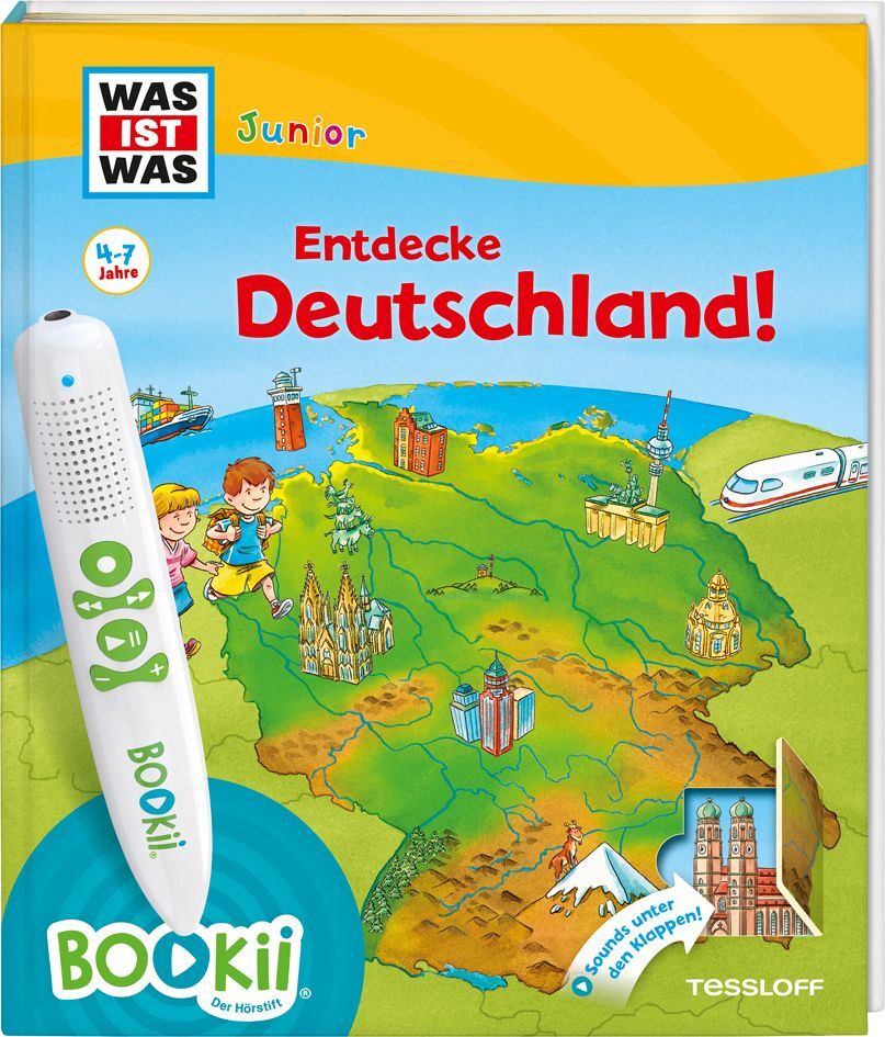 BOOKii® WAS IST WAS Junior Entdecke Deutschland! von Tessloff Verlag