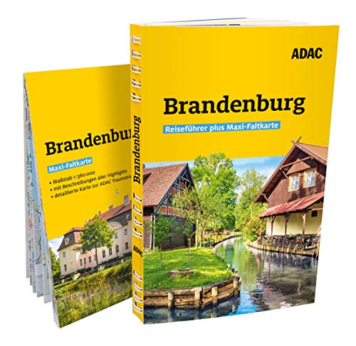 ADAC Reiseführer plus Brandenburg: Mit Maxi-Faltkarte und praktischer Spiralbindung