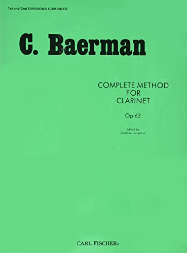 Complete Method for Clarinet: First and Second Division