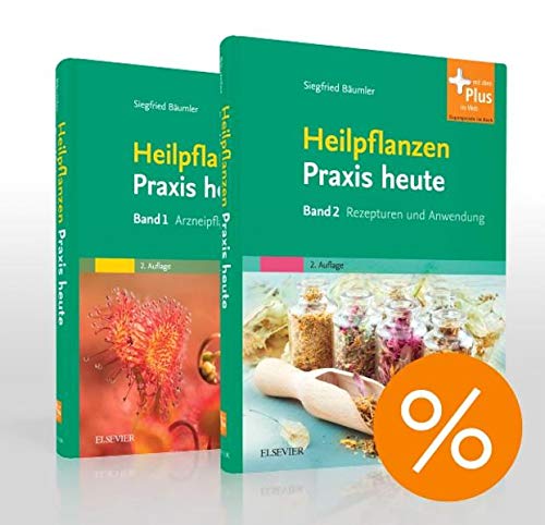 Heilpflanzenpraxis heute Bd. 1 und Bd. 2, Paket: Arzneipflanzenporträts; Rezepturen und Anwendung. Mit dem Plus im Web. Zugangscode im Buch