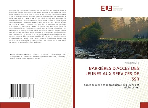 BARRIÈRES D'ACCÈS DES JEUNES AUX SERVICES DE SSR: Santé sexuelle et reproductive des jeunes et adolescents von Éditions universitaires européennes