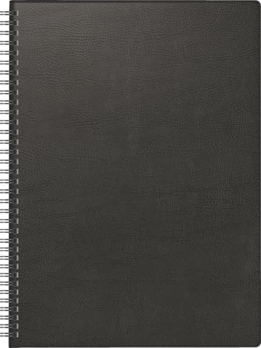BRUNNEN Buchkalender Mod. 781 2026 | A4, Kunststoff, schwarz von BRUNNEN