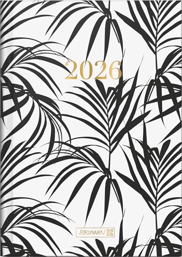 BRUNNEN Buchkalender Mod. 796 2026 „Jungle“ | A5, Papier von BRUNNEN