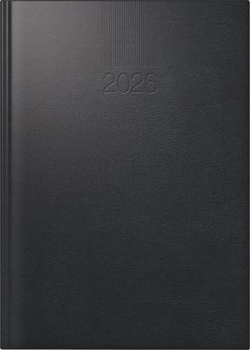 rido/idé Buchkalender Mod. ROMA 1 2026 | A5, Kunststoff, schwarz rido/idé Buchkalender Mod. ROMA 1 2026 | A5, Kunststoff, schwarz von rido/idé