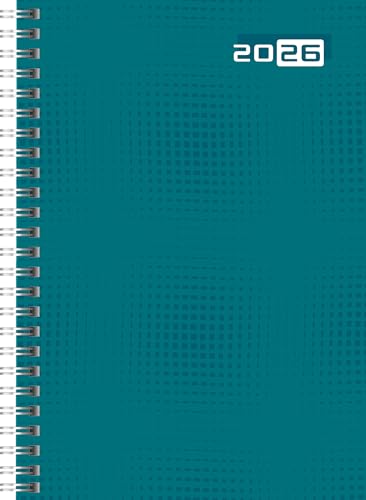 rido/idé Buchkalender Mod. futura 2 2026 | A5, Papier, petrol rido/idé Buchkalender Mod. futura 2 2026 | A5, Papier, petrol von rido/idé