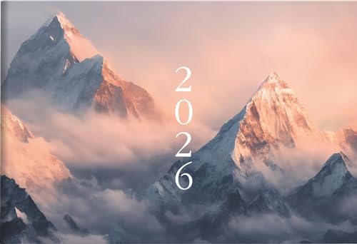 rido/idé Taschenkalender Mod. Septimus 2026 „Mountain“ | A6 quer, Papier von rido/idé