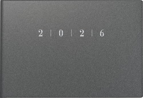 rido/idé Taschenkalender Mod. Septimus 2026 | A6 quer, Kunststoff, grau rido/idé Taschenkalender Mod. Septimus 2026 | A6 quer, Kunststoff, grau von rido/idé