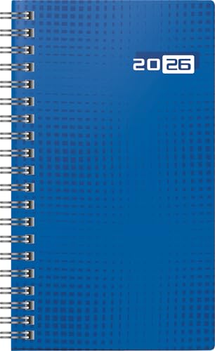 rido/idé Taschenkalender Mod. Taschenplaner int. 2026 | A6, Papier, blau von rido/idé