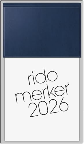 rido/idé Vormerkbuch Mod. Merker 2026 | 108×201 mm, Kunststoff, dunkelblau rido/idé Vormerkbuch Mod. Merker 2026 | 108×201 mm, Kunststoff, dunkelblau von rido/idé