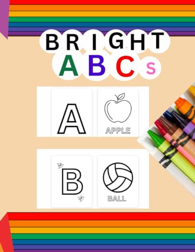 Bright ABCs: A fun coloring journey for kids von Independently published