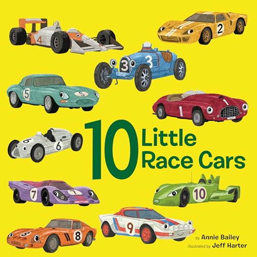 10 Little Race Cars (10 Little Vehicles) von Doubleday Books for Young Readers
