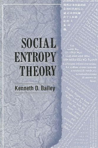 Social Entropy Theory von State University of New York Press