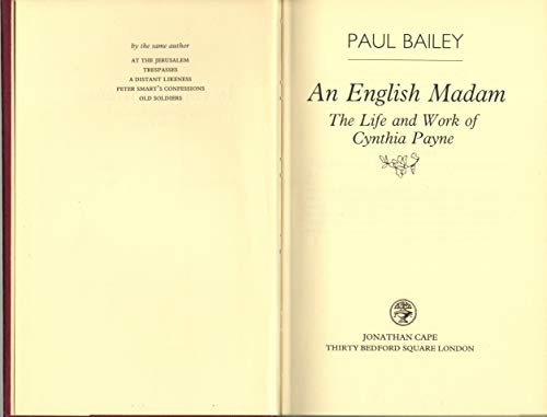 An English Madam: Life and Work of Cynthia Payne