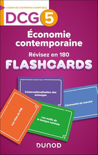DCG 5 - Économie contemporaine - révisez en 180 flashcards ! von DUNOD