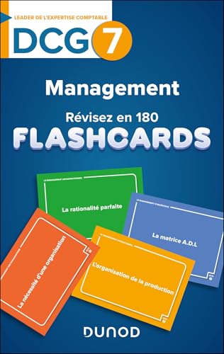 DCG 7 - Management - révisez en 180 flashcards ! von DUNOD
