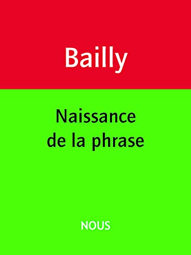 Naissance de la phrase Naissance de la phrase von NOUS