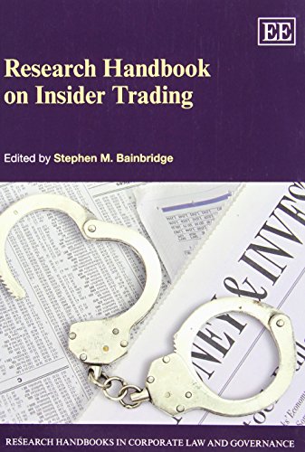 Research Handbook on Insider Trading (Research Handbooks in Corporate Law and Governance) von Edward Elgar Publishing