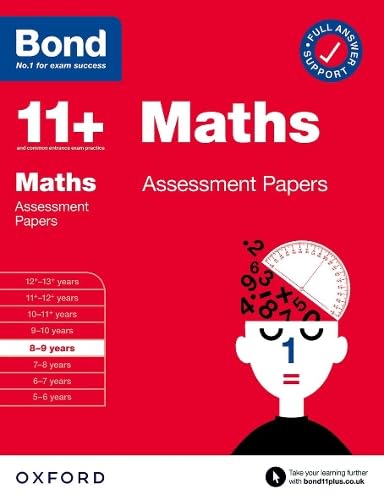 Bond 11+: Bond 11+ Maths Assessment Papers 8-9 years von Oxford University Press