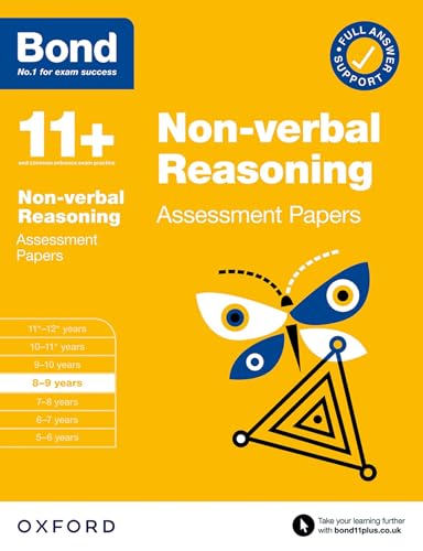 Bond 11+: Bond 11+ Non-verbal Reasoning Assessment Papers 8-9 years