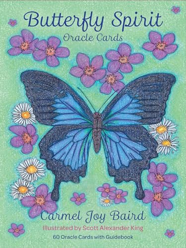 Butterfly Spirit Oracle Cards: 60 Oracle Cards With Guidebook von Animal Dreaming Publishing
