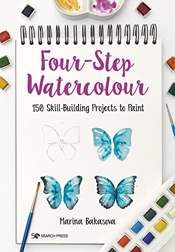 Four-Step Watercolour: 150 Skill-Building Projects to Paint von Search Press