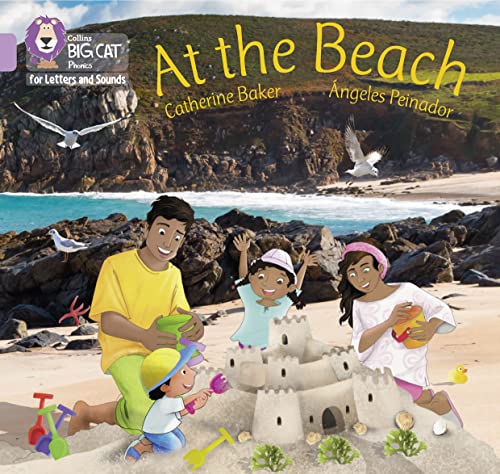 At the Beach: Band 00/Lilac (Collins Big Cat Phonics for Letters and Sounds) von Collins