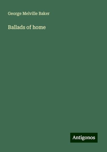 Ballads of home von Antigonos Verlag