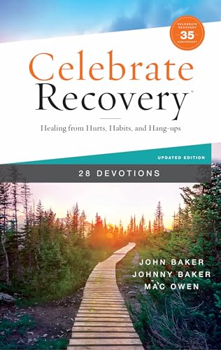 Celebrate Recovery Booklet, 28 Devotions, 35th Anniversary Edition: Healing from Hurts, Habits, and Hang-Ups (A 28-Day Devotional to Give Strength and Encouragement on the Road to Addiction Recovery) von Zondervan