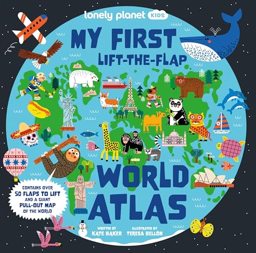 Lonely Planet Kids My First Lift-the-Flap World Atlas