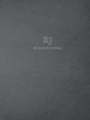 Recruiter Journal: The Recruiter Journal was created for recruiters by recruiters. The A4 journal is a combination of a goal setting manual and an ... the daily tasks of a recruitment consultant. von Independently published